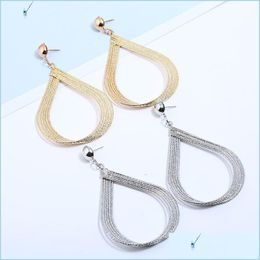 Charm Pretty Big Statement Earrings For Metal Wedding Earring Fashion Novel Jewelry Vintage Geometric 3045 Q2 Drop Delivery 2022 Dhrmc