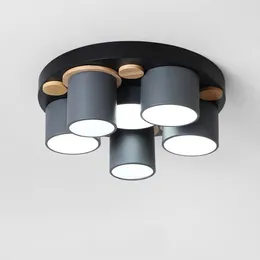 Ceiling Lights Nordic Modern Creative Cylinder 220 V LED For Living Room Bedroom Study Aisle El