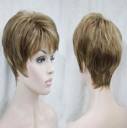 Popular Ladies Short Wig Daily Straight Hair Wig Cosplay Wigs