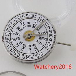 Watch Repair Kits Original Silver Seagull ST2100 Movement Date Week 28880VPH Mechanical Automatic Replacing