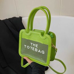 Messenger Bags Bag women's 2022 summer new versatile transparent bag high quality handheld messenger