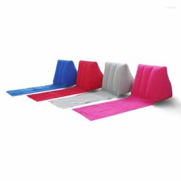 Pillow Aqumotic Tri Angle Cushion Inflatable Sex Ground Blanket Beach Chairs Outdoor Backrest Latex Furniture Beanbag