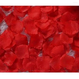 Decorative Flowers Pack Of 1000 Artificial Rose Petals Wedding Bridal Birthday Simulation Centrepieces Decoration Handicraft Accessories