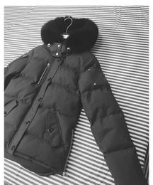 Piumino da uomo Stilista Giacca invernale Moda Uomo Piumino Piumino Capispalla Causale pelliccia d'anatra bianca Taglia XS-3XL