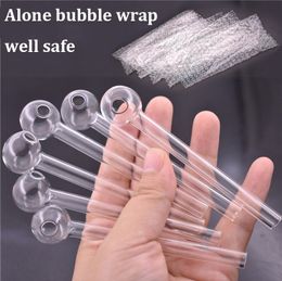 Hot Selling Cheapest Glass Oil Burner Pipe Clear High Quality Transparent Great Tube Oil Nail Tips 4inch Hand Smoking Water Pipe