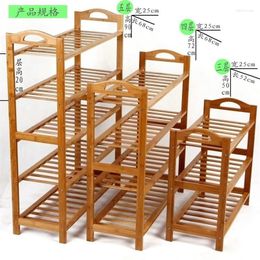 Clothing Storage Eco-friendly Bamboo Wood Shoe Rack Home Fashion Shelf Creative Holder