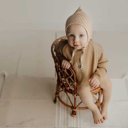 Christening dresses Vintage Baby Rattan Chair Newborn Photography Props Infant Poses Photography Prop Background Props Baby Photography Accessories T221014