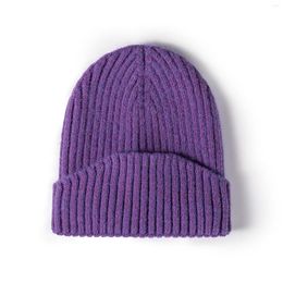 Ball Caps Style Hats For Men Solid Women's Woollen Outdoor Warm Hat Casual Fashion Knitted Baseball Mens Outdoors