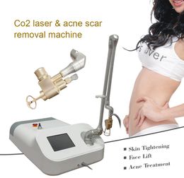 fractional co2 laser for acne scars 10600nm w 7 joint arm 360 degree blent scanner skin stretch marks moles wart removal cost