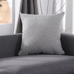 Pillow Couch Throw Pillows Inner PP Cotton Fill Solid Colour Protect The Lumbar Spine Decorative Sofa Decor