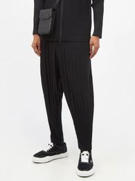 Men's Pants MI TEMPIO Man Pleated Baggy Harajuku Harem Casual Pleats Trousers For Men Japanese Fashion Streetwear Men's Clothes