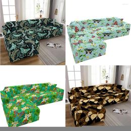 Chair Covers Butterfly Pattern Design And Color Living Room Sofa Cover Printed Decorative Couch Pastoral Style