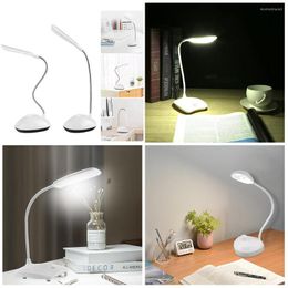 Table Lamps Foldable Mini LED Desks Lamp Kids Reading Study Night Light Bedroom Home Decoration Bright Dimmable Desk