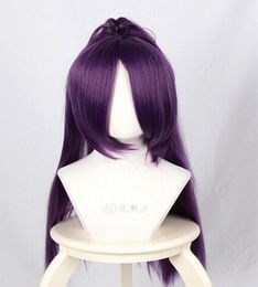 Anime Fate Grand Order Cosplay Long Hair Harajuku Wigs Hairpiece 80CM #