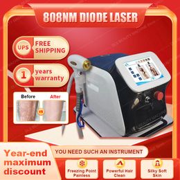 Tattoo Removal Laser Machine All Skin Colors Permanent Hair Removal Professional Equipment 705 808 1064nm