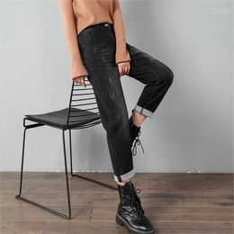 Women's Jeans Women's M-8XL Denim Slim Loose High Waist Harem Pants Old Carrot Long Casual Direct Sales XL