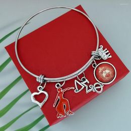 Armreif, handgefertigt, griechisches Sorority-Schild, Mädchen, Elefant, Buchstabe AEO, verstellbares Armband