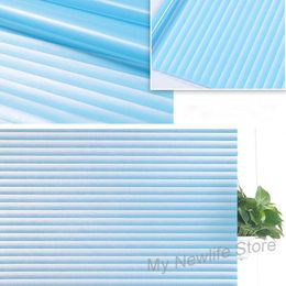 Window Stickers Blue Blinds Glass Sticker Film Frosted Opaque Bathroom Balcony Sliding Door Privacy Self-Adhesive Home Decor 60/90 200cm