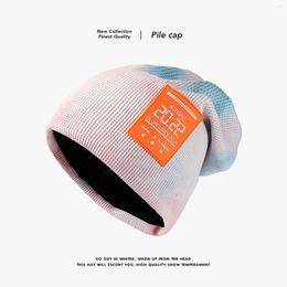 Ball Caps World Of Hat Outdoor Fashion Warm Unisex Printed Casual Tie-Dye Knitted Woolen Baseball Olive Color Cap