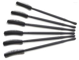 Makeup Brushes 200pcs/lot 10cm Disposable Silicone Eyelash Brush Cosmetic Tool Mascara Applicator Eyelashes Comb