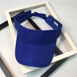 Berets Light Weight Plain Men Women Summer Outdoor Sport Sun Visor Cap Hat For Golf Hiking Tennis Royal Blue Khaki Pink Red Green Black