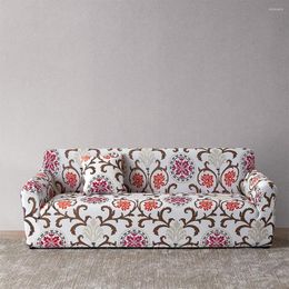 Chair Covers Luxury Elastic Printing Sofa Cover Multicolor Living Room Home Decoration 1/2/3/4 Seat Stretch Polyester
