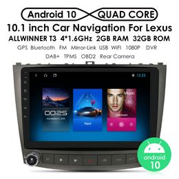 10-inch Android navigation for 2006-2012 Lexus IS250 central large-screen car GPS navigation integrated machine