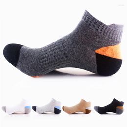 Men's Socks Spring Winter Men Cotton Ankle Casual Breathable Fashion Men's Mountain Stripe EU39-44