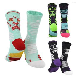 Men's Socks 3 Pairs Sports Cycling Basketball Running Man Breathable Moisture Wicking Athletic Sock Hiking Damping