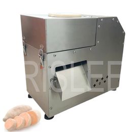 Potato Carrot Slicing Machine Commercial Electric Vegetable Processor Food Automatic Cutter