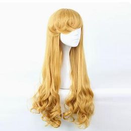 2022 Popular Natural long Curly Women party COS Comic Curly Wig