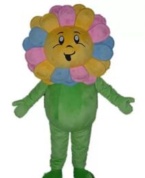 sunflower mascot costume for adult to wear for sale for party