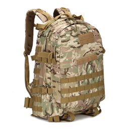 Hiking Bags Tactical Military Backpack Army Assault Molle 3D Rucksack Men Outdoor Camping Hiking Hunting Travel Fishing Camouflage Bag L221014