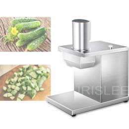 Vegetable Cube Cutting Machine Carrot Radish Cube Dicing Cutter Electric Potatos Machines