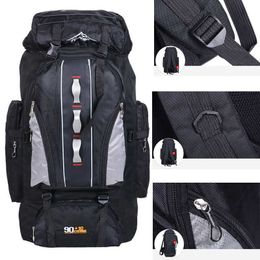 Hiking Bags 100L Large Capacity Outdoor Sports Backpack Men and Women Travel Bag Hiking Camping Climbing Fishing Bags waterproof Backpacks L221014