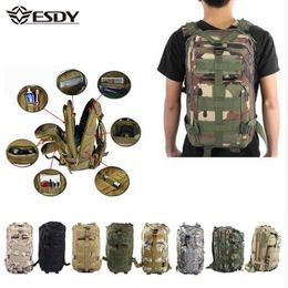 Hiking Bags Men Military Tactical Backpack Camouflage Outdoor Sport Hiking Camping Hunting Bags Women Travelling Trekking Rucksacks Bag L221014