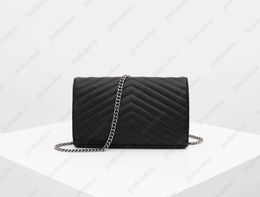 designer bag Genuine Leather Chain Women's Shoulder Bag tote Luxury Designer Crossbody Bags gold silver handbags Crocodile Wallet Handbag