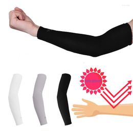 Knee Pads 2Pcs Arm Sleeve Warmers Safety Sun UV Protection Sleeves Cover Cooling Warmer Running Golf Cycling Long