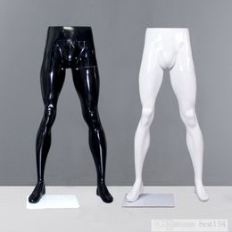 NEW Jeans Muscles Mannequin Cool Lower Half Model Pants White Black For Display