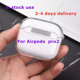 Per AirPods Pro2 AIR PODS Accessori per le cuffie cellulari di protezione silicone coprire le cuffie della scatola di ricarica wireless di mela 3a 2a Pro 2 3 ﾰ