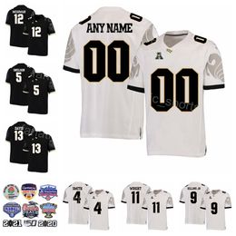 NCAA College Football Jason Johnson Jersey UCF Knights Walter Yates John Rhys Plumlee Isaiah Bowser Johnny Richardson Javon Baker University of Central Florida