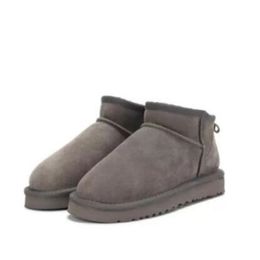 13color clássico aus curto u5854 botas de neve macios e confortáveis ​​sapatos casuais mulheres tornozelo mini botas de neve de carneiro de pele de carneiro