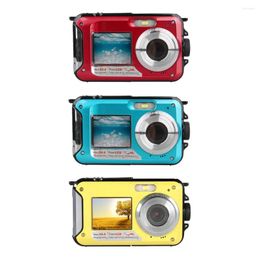 Digital Cameras Waterproof Anti-Shake Camera 1080P Full HD Selfie Video Recorder For Underwater DV Recording Present