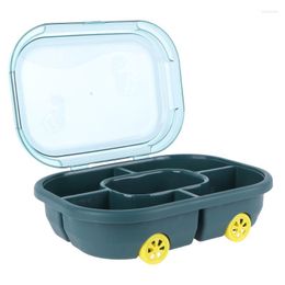 Storage Baskets 1Pc Kids Cartoon Car Shaped Candy Box Creative Case Snack Packing