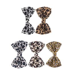 Adult Leopard Bow Ties Print Casual Bow Bowknot Festival Party Decoration Fashion Accessories