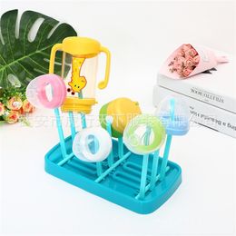 Foldable Baby Bottle Drain Drying Racks Cup Cleaning Dryer Drainer Storage Racks Milk Bottles Rack 20221017 E3