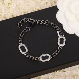 Fashion Chain Designer Bracelet for Women Love Balecets Party Wedding Jewellery with flannel bag