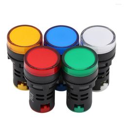 Switch Wholesale Red Green Yellow Blue White Solid Colour Ad16-22ds Indicator Light LED Signal 24v220v380v 22mm