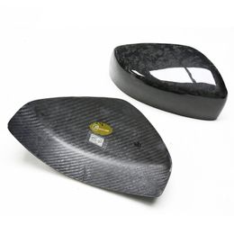 2PCS Carbon Fibre Rear View Mirrors Cover For Infiniti G25/G37/Q60 Car Rearview Mirror Caps Covers Side Wing Housing Cap