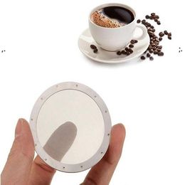 Solid Stainless Steel Reusable Washable Mesh Coffee Screen Filter For Aeropress Maker Filter GCB16476